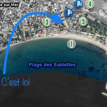 Plages A Pied & Climatisation Apartment